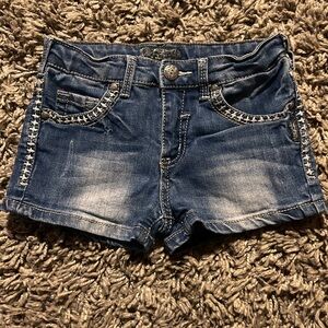 Silver Girls Sz 10 Denim Shorts